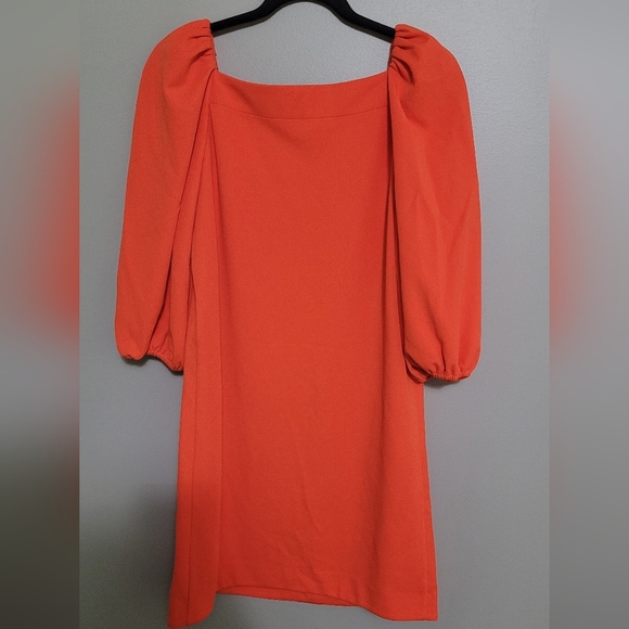 Trina Turk Symphony Dress Puff Sleeve NWT Size S - Picture 5 of 7